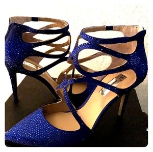 Strapping Royal/Cobalt Blue close toe shoe